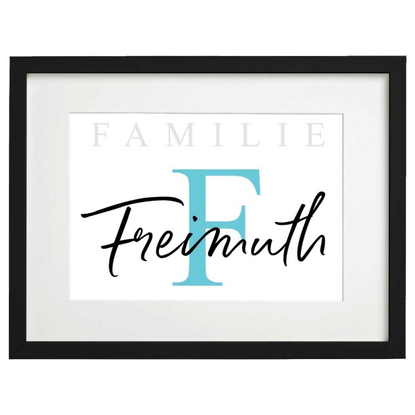 Familienname - Personalisiert
