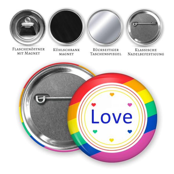 Button CSD Love