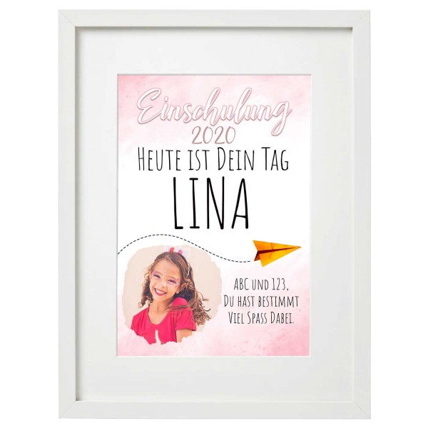 Einschulung Mädchen + Persönliches Bild