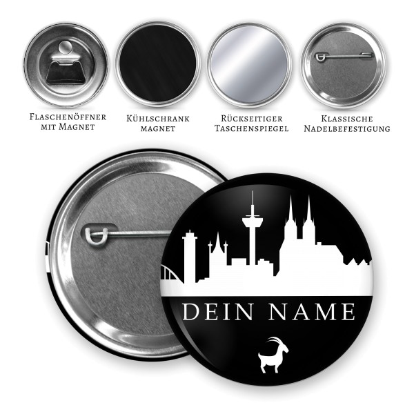 Button Köln Skyline