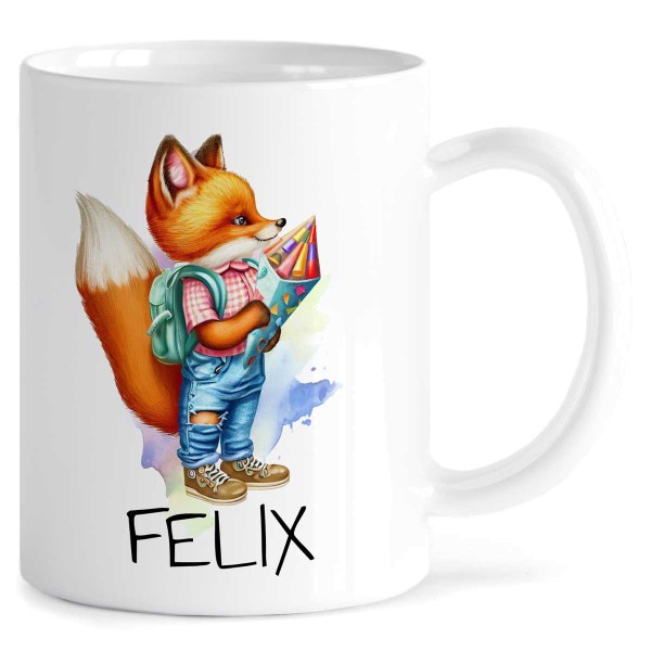 TASSE Fuchs Einschulung - Jungen