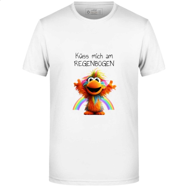 Herren T-Shirt Regenbogen