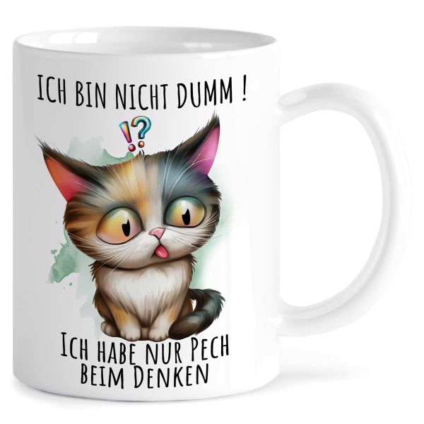 TASSE Ich bin nicht dumm !