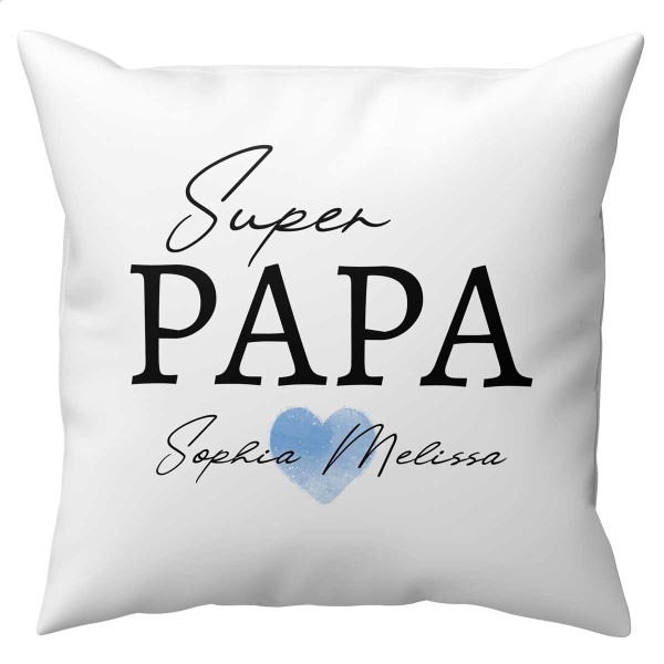 KISSEN Super Papa - Personalisiert