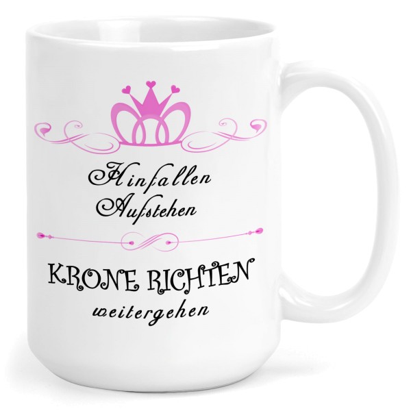 TASSE Krone richten