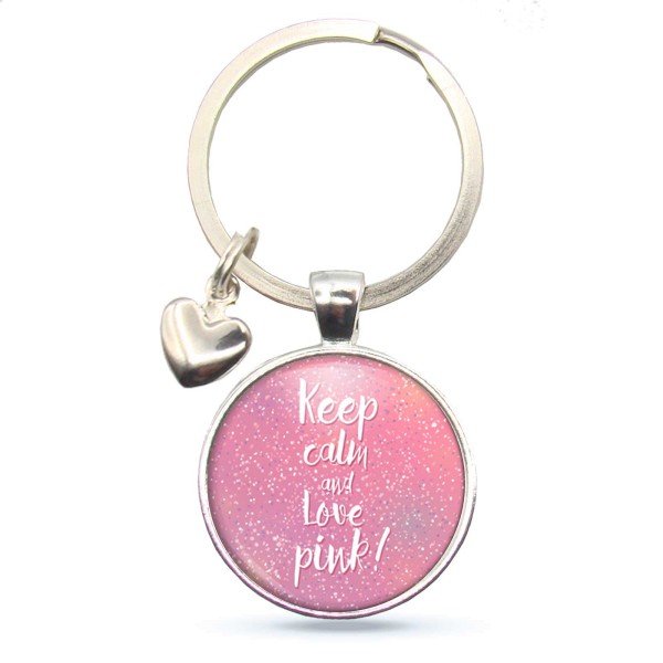 Melissa Melifestyle Schlüsselanhänger aus Segelseil Pink personalisiert Name Anker Herz 
