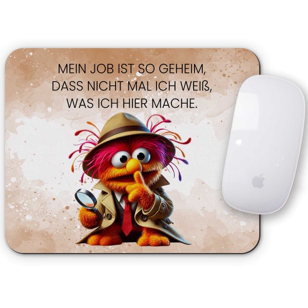 Mauspad - Mein Job ist so geheim