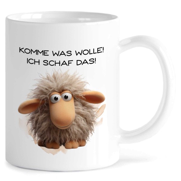 TASSE Komme was Wolle