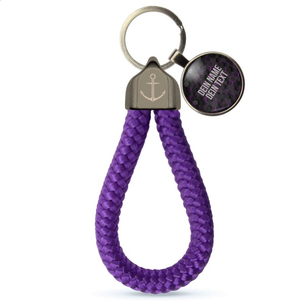 Schlüsselanhänger ATLANTIC BLACK Purple